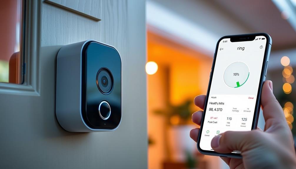 check ring doorbell health