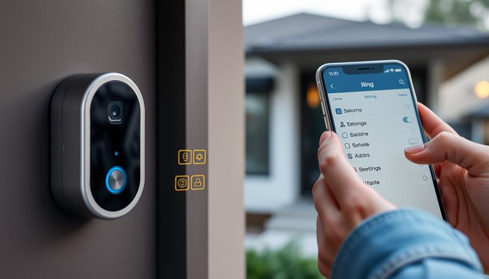 delete ring doorbell zones