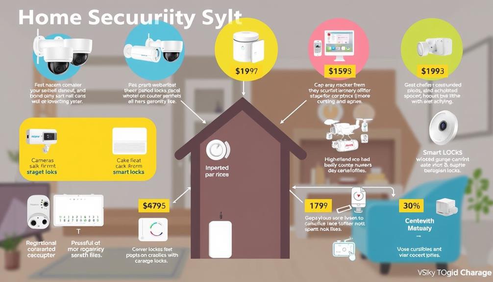 home security system expenses