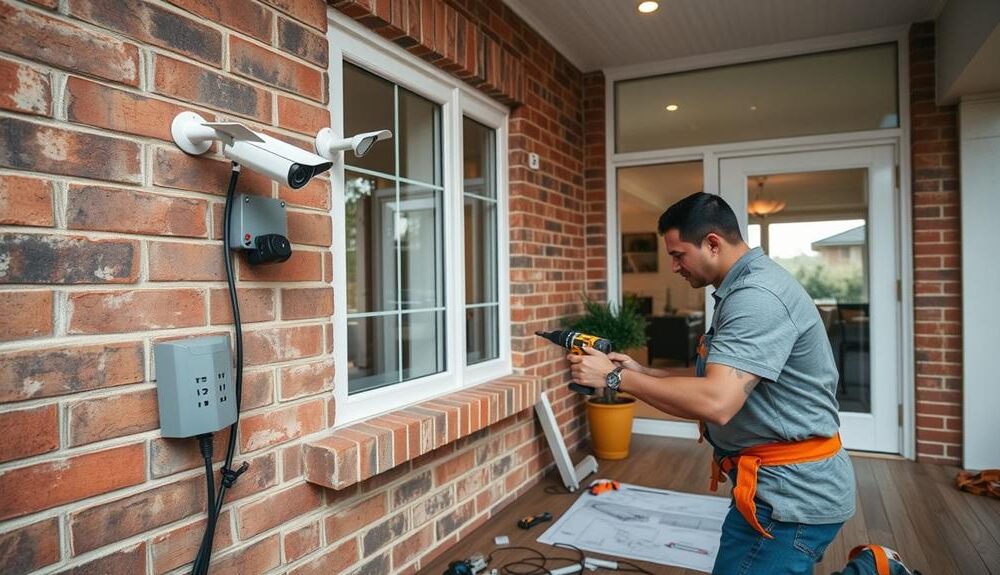 home security system installation