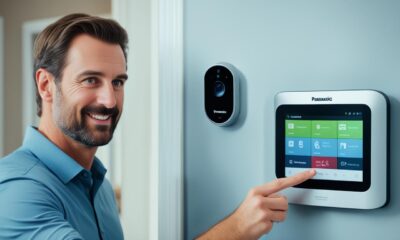 how to set up panasonic home security system