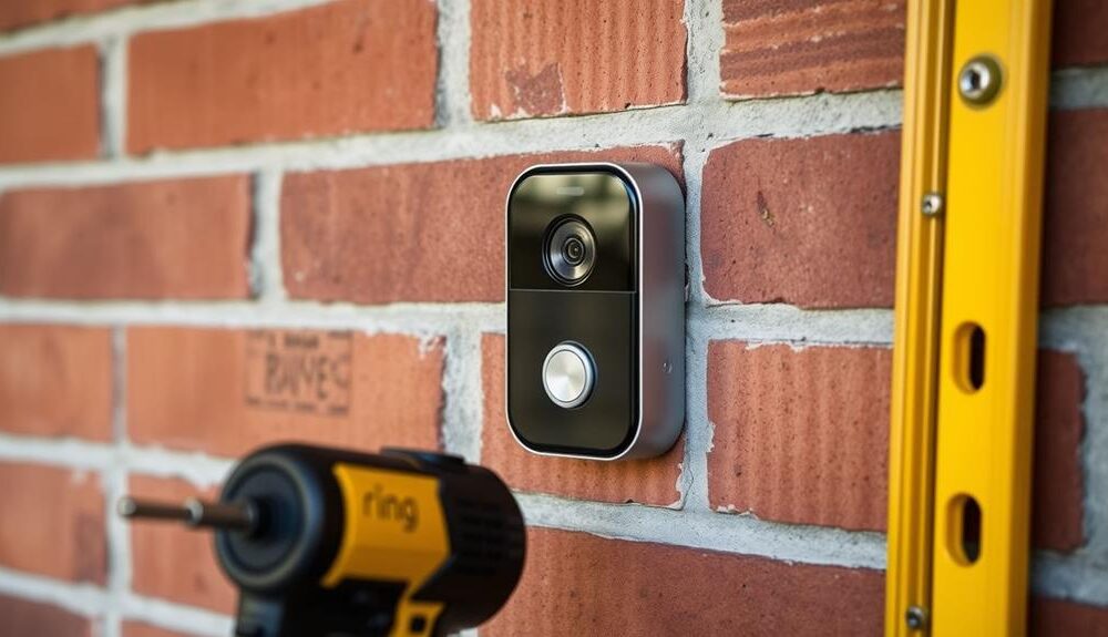 install ring doorbell brick