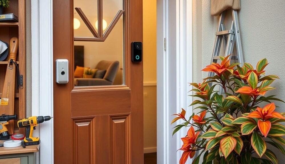 installing ring doorbell apartment