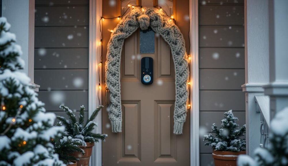 keep ring doorbell insulated