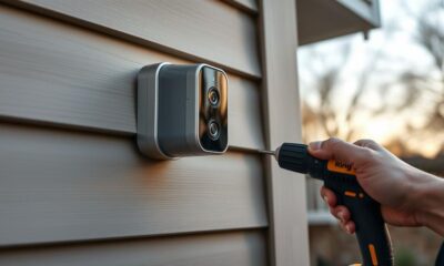 mounting ring doorbell on siding