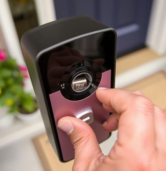 open ring doorbell battery