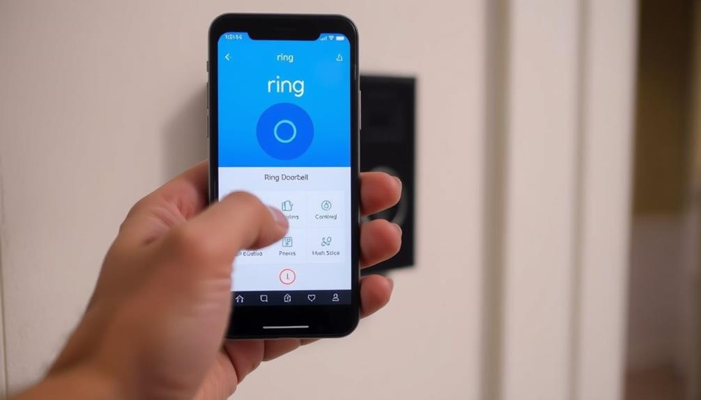 pair ring doorbell phone