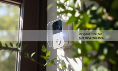 prevent ring doorbell glare