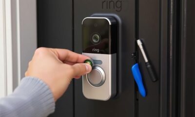 remove ring doorbell battery