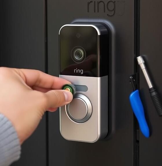 remove ring doorbell battery