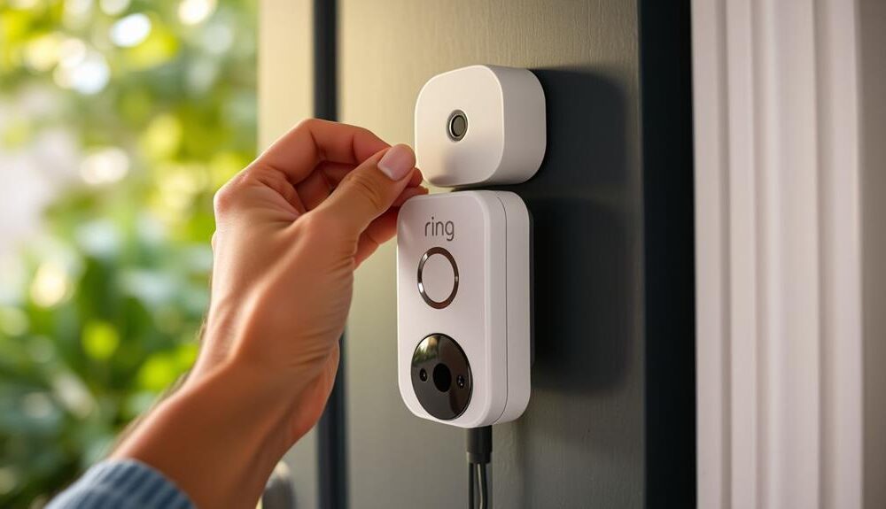 remove ring doorbell charging