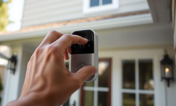 remove ring doorbell cover