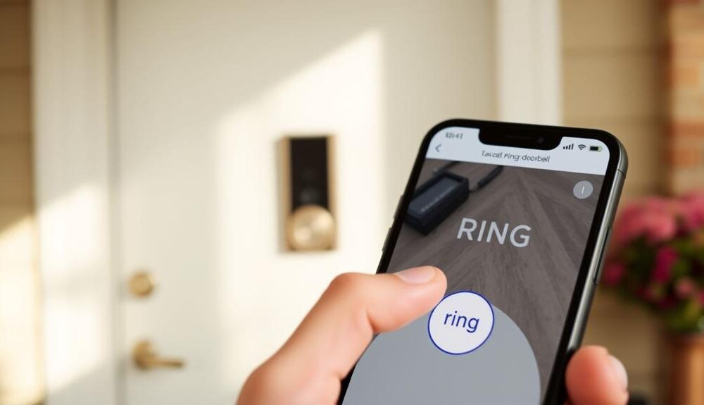 ring app doorbell instructions