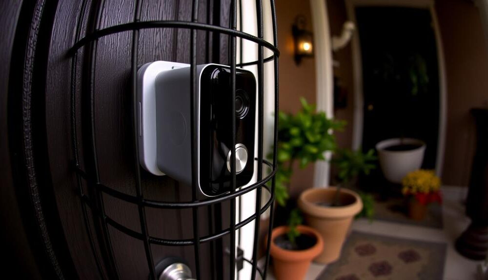 secure your ring doorbell