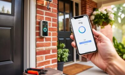 set up used ring doorbell