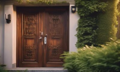 stylish strong home security doors