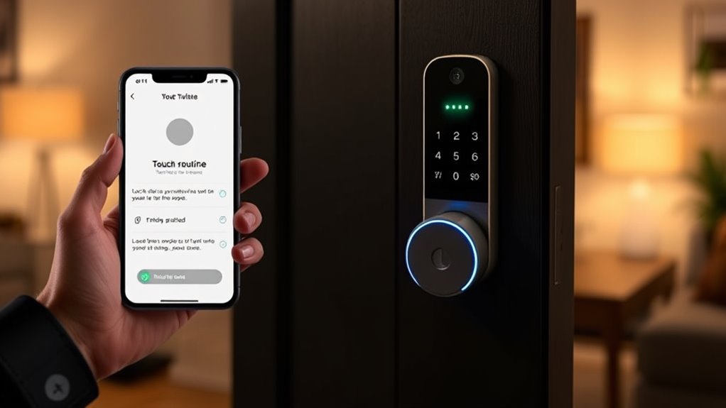 automated home security routines