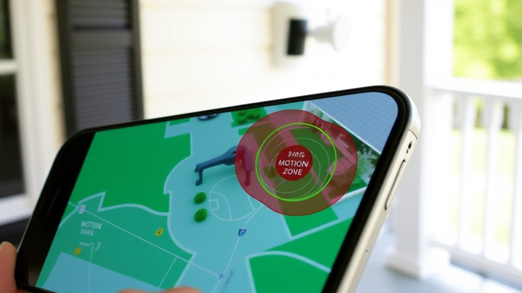 customize and manage motion zones