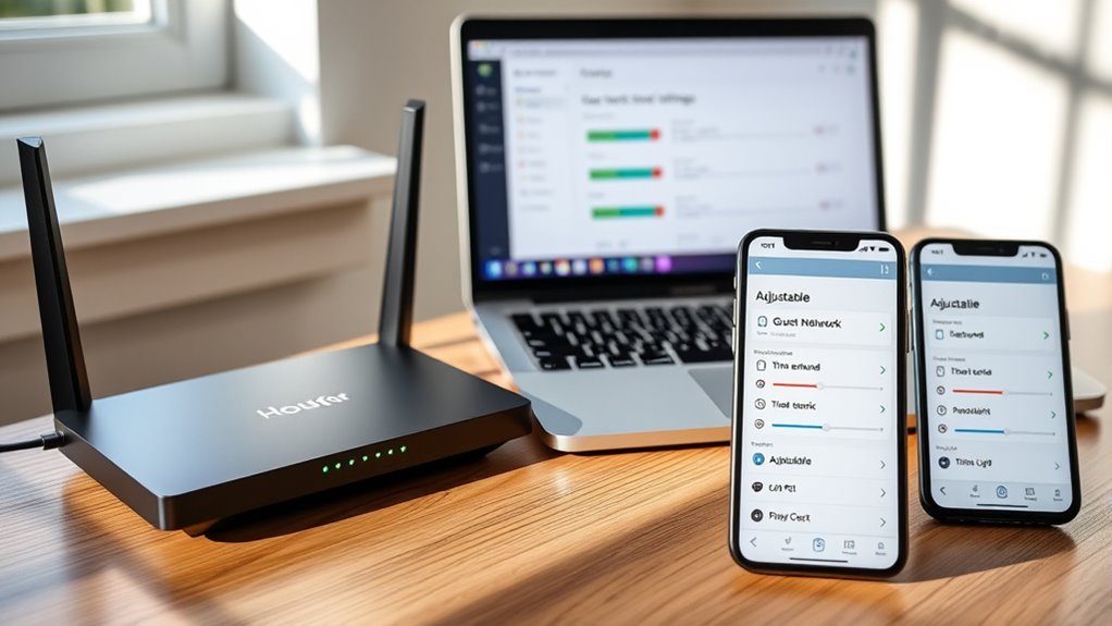 customize guest network limits