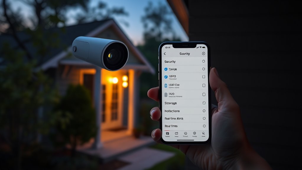 customize storage and notifications