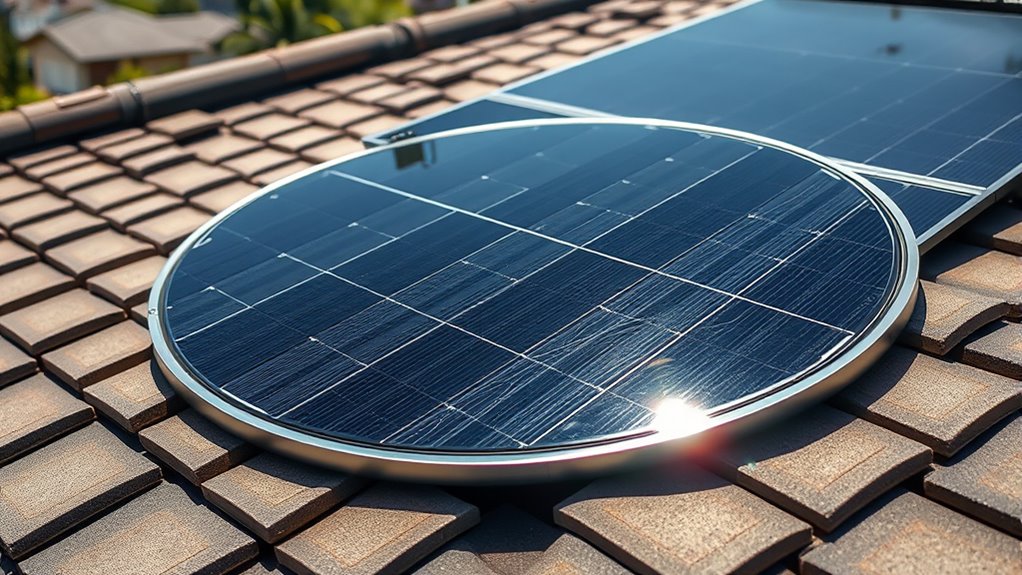 enhanced solar panel features