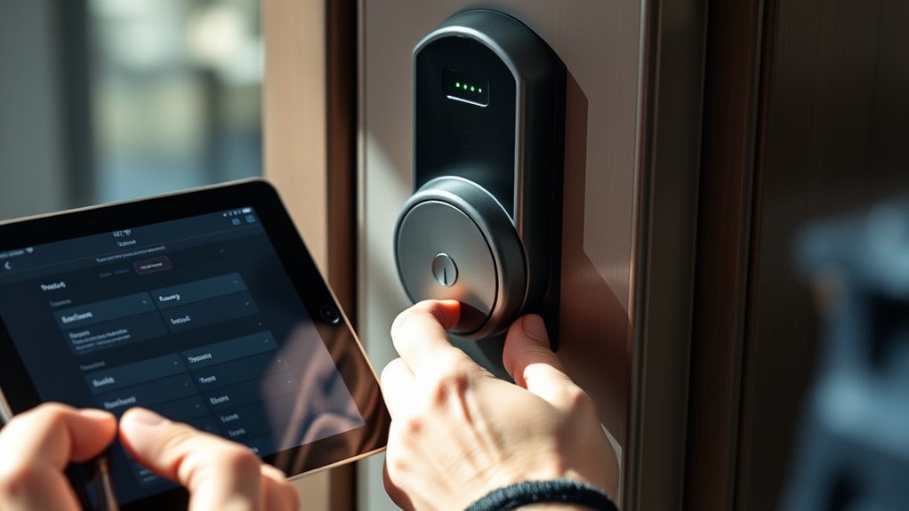final lock testing procedures