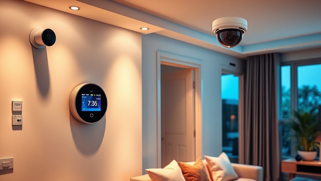 home sensors and cameras