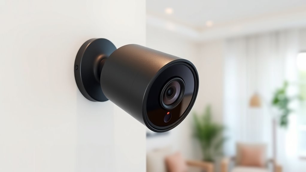 indoor camera with pan tilt