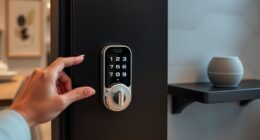 integrate voice controlled door security