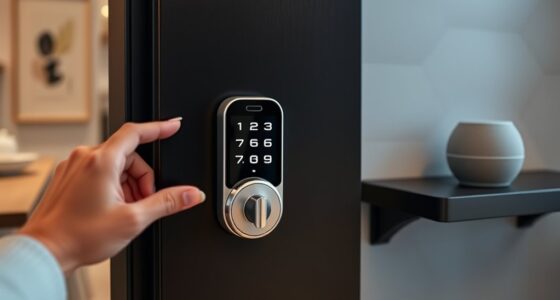 integrate voice controlled door security