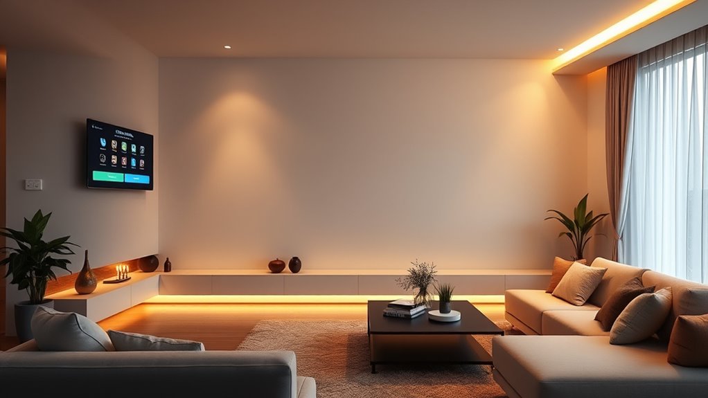 integrated smart security lighting