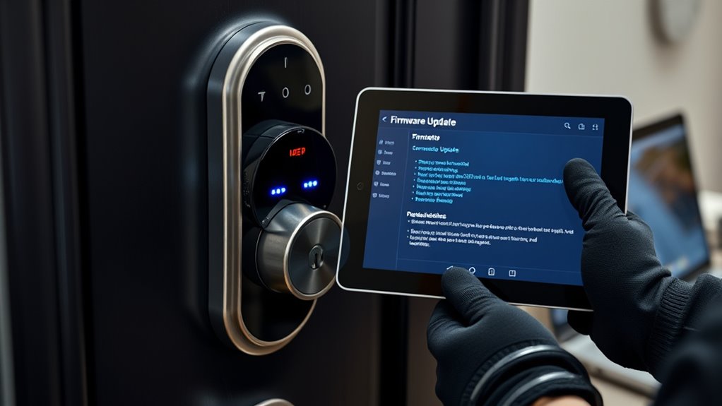 keep firmware and software updated