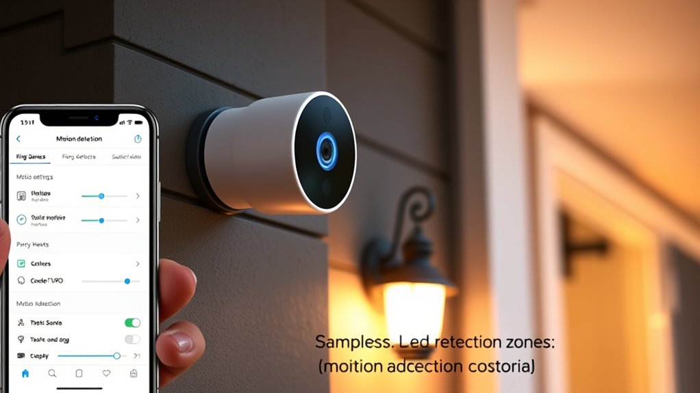 motion activated lighting automation