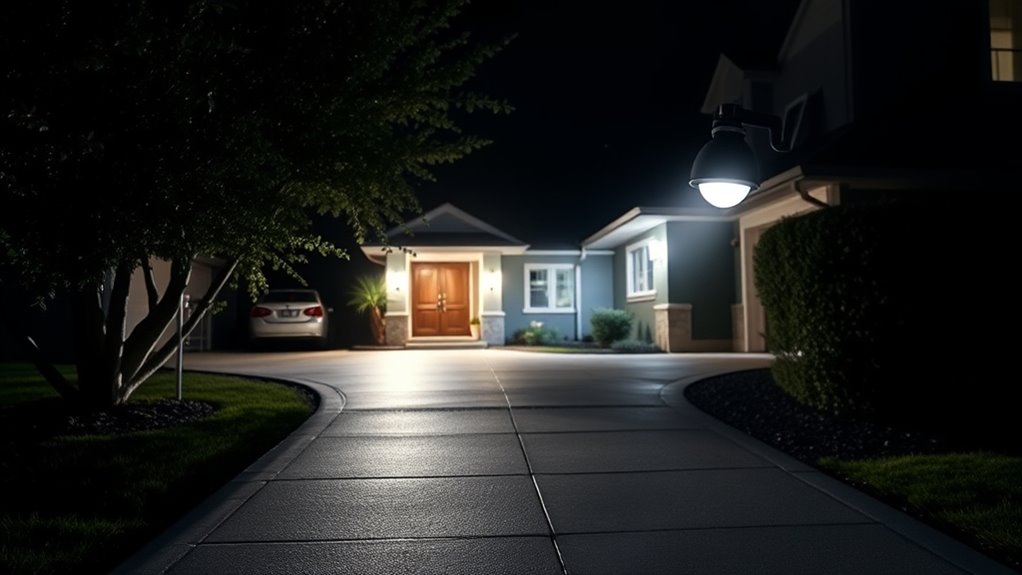 motion activated outdoor security lighting