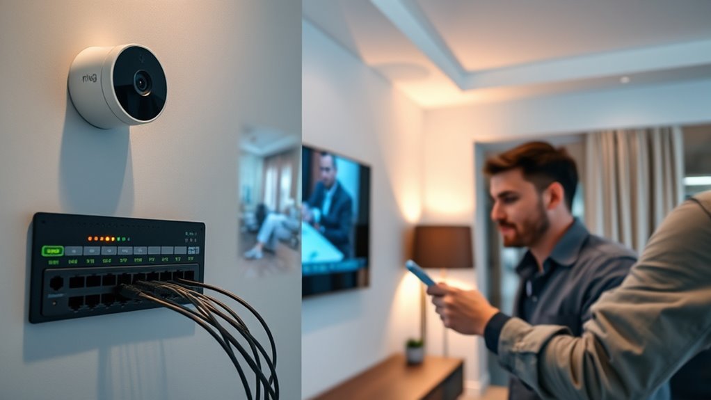 prioritize camera network traffic