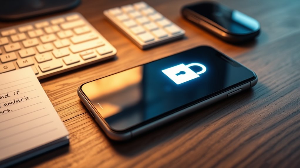 regularly update and secure passwords