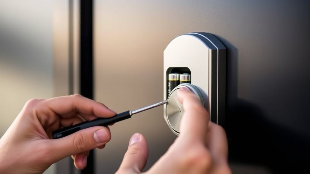 replace batteries regularly