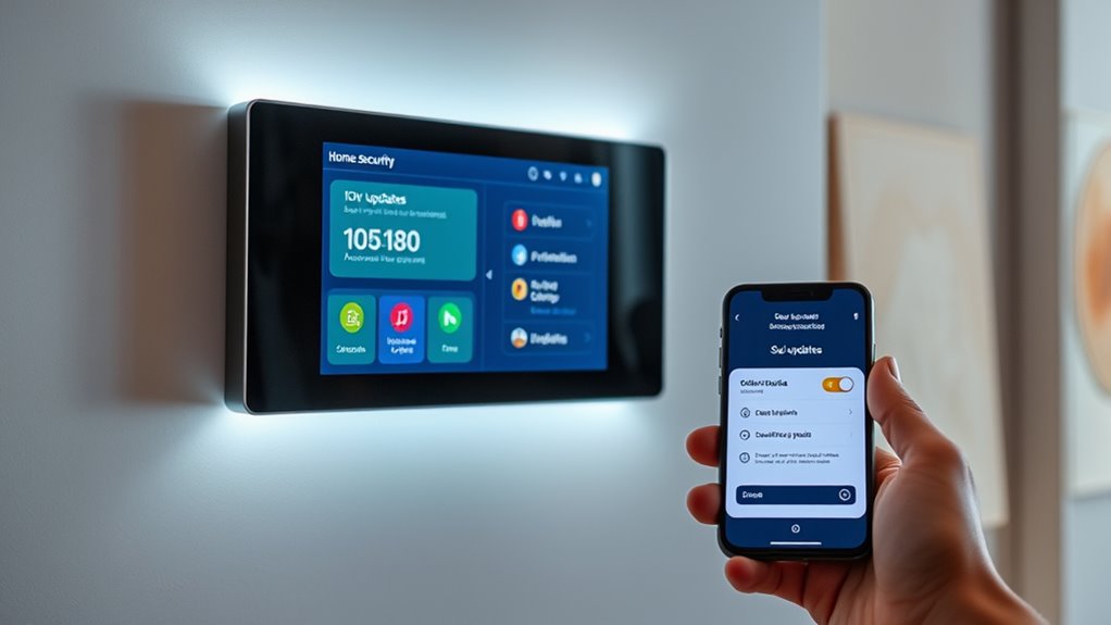 schedule automatic security updates