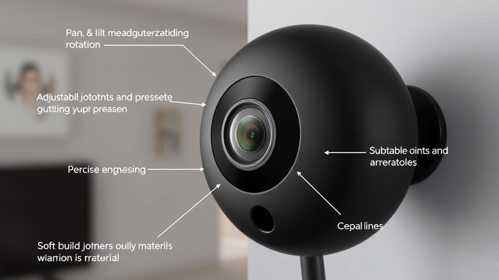 sleek versatile indoor camera