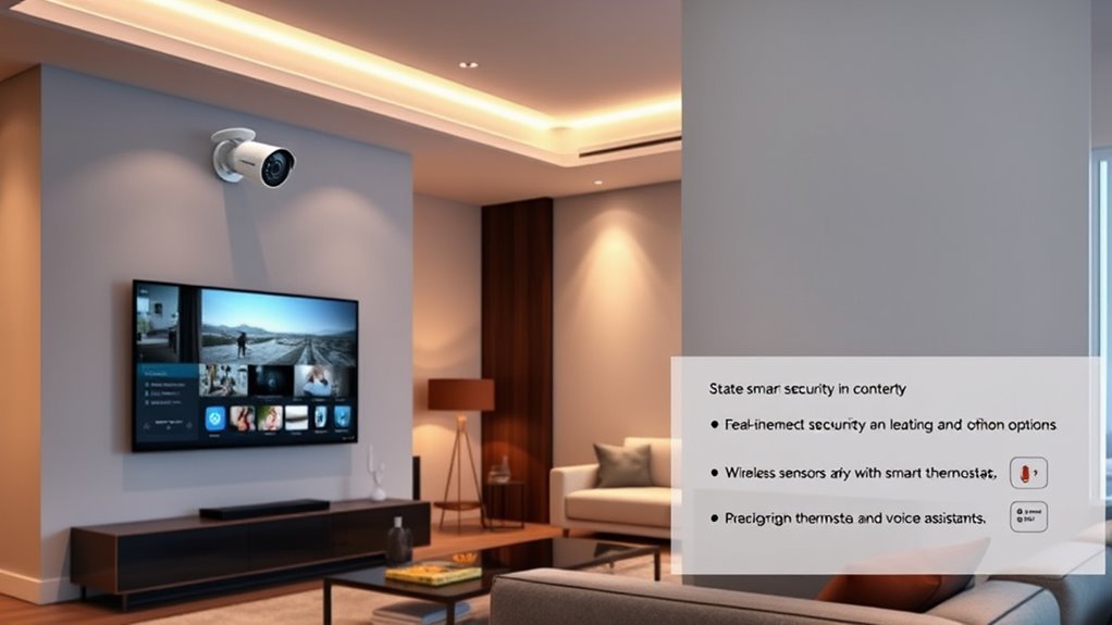 smart home security integration