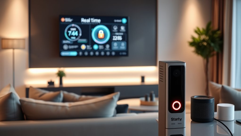 smart responsive home security