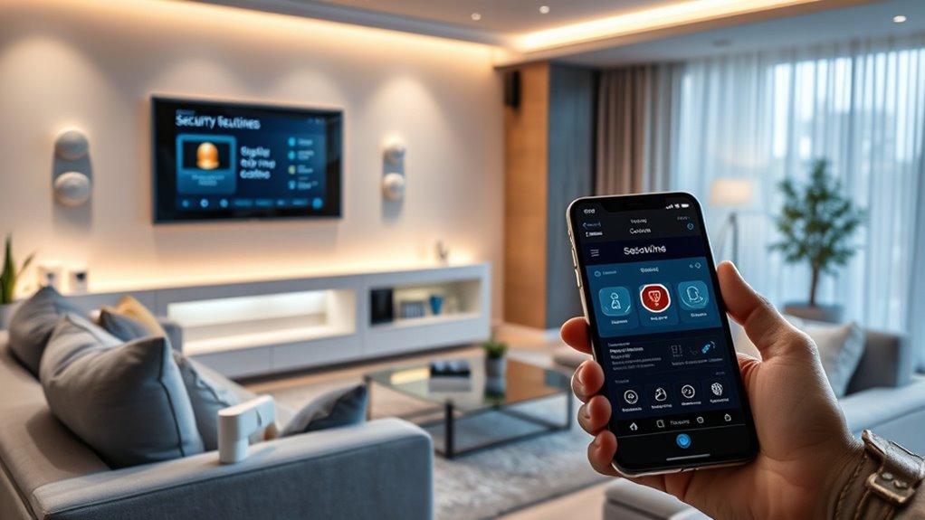 smart security system components