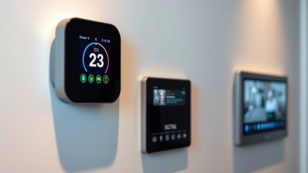 smart thermostat security integration