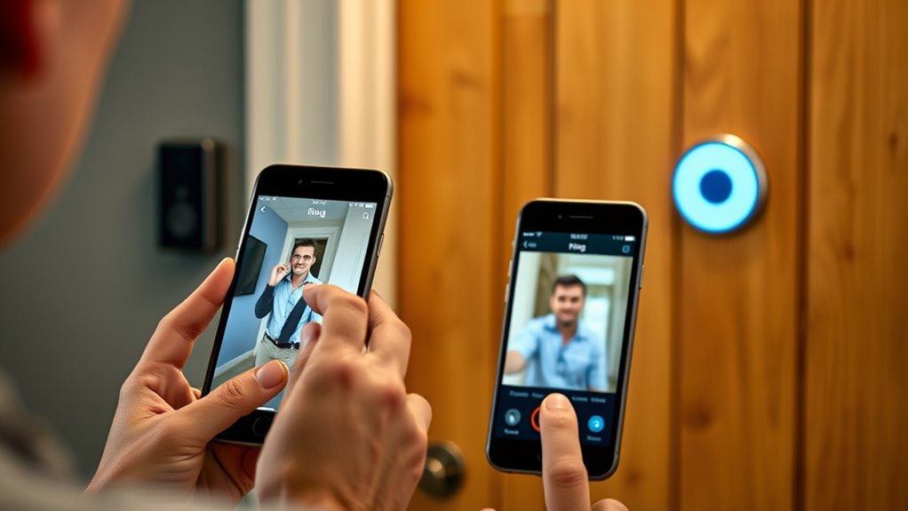 use ring s two way communication