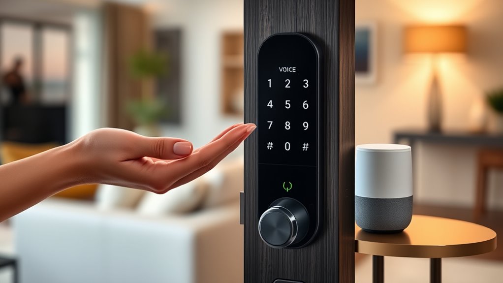 voice controlled lock management limitations