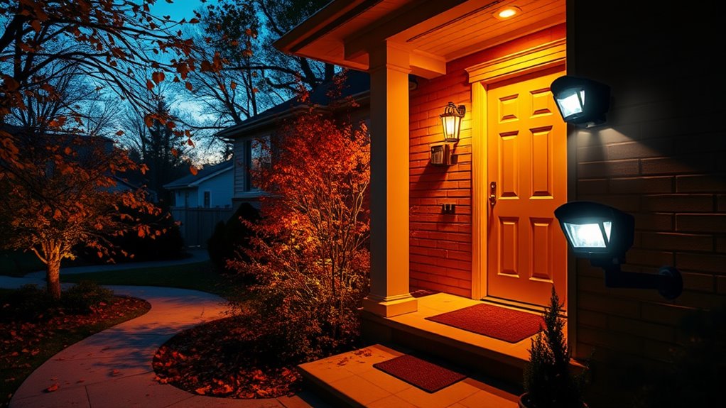 adjust outdoor lighting seasonally