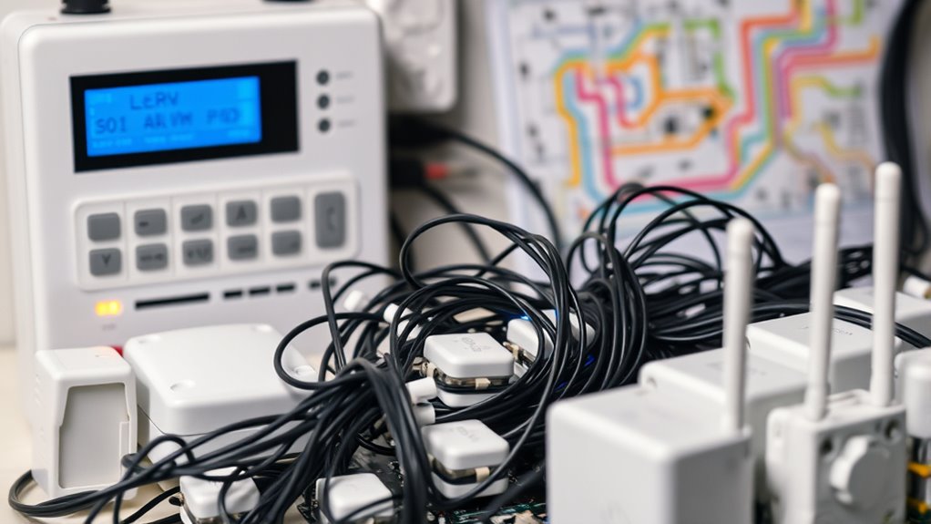 alarm system core components