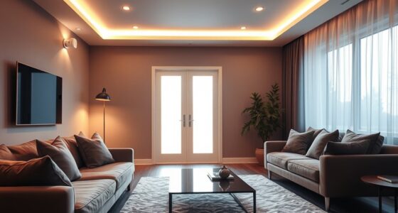 camera detection triggers lights