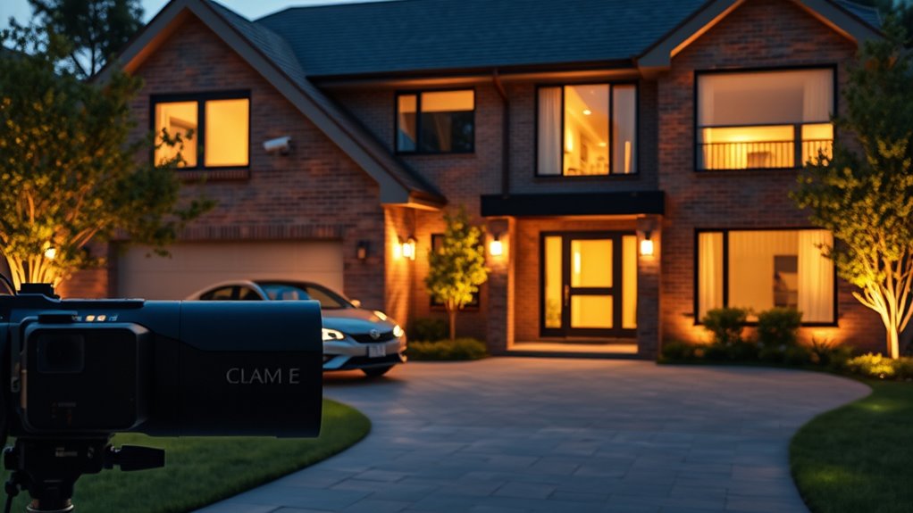 integrated security and cameras