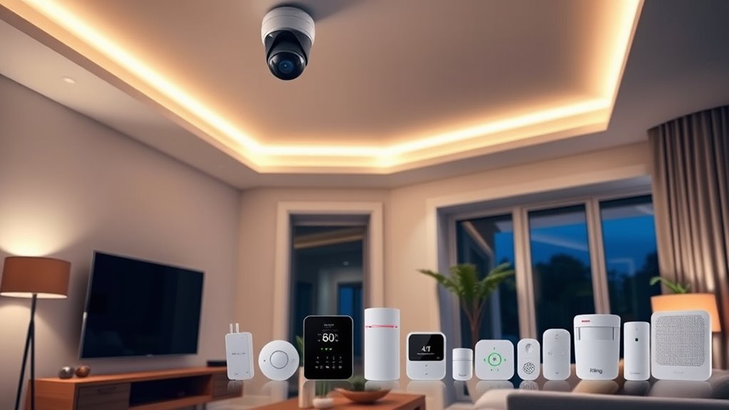 integrated wireless security sensors